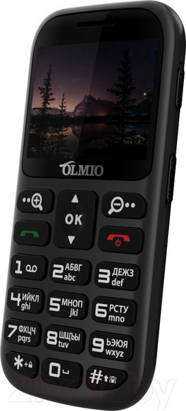 Изображение товара Мобильный телефон Olmio C37 (черный)