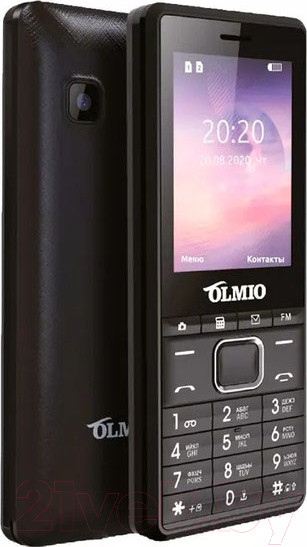 Изображение товара Мобильный телефон Olmio A25 (черный)