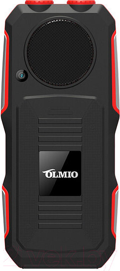 Изображение товара Мобильный телефон Olmio X02 (черный/красный)
