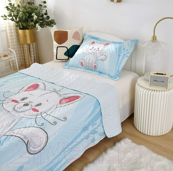 Изображение товара Набор текстиля для спальни Sofi de Marko Sunny day №8 120х200 / Дт-Пок8-120х200