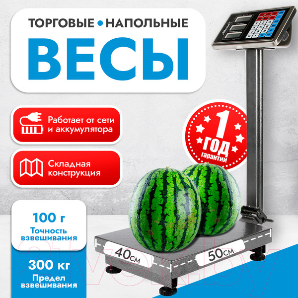 Изображение товара Весы платформенные Atlanta ATH-6113 (серый)