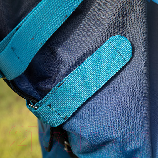 Изображение товара Попона для лошади Shires Tempest Original Lite / 9330C/BLUESKEL/84 (с капором, скелет)