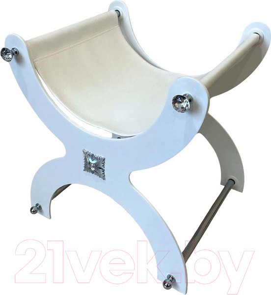 Изображение товара Подставка для сумки ОМурМебель Лакшери №4 (белый)