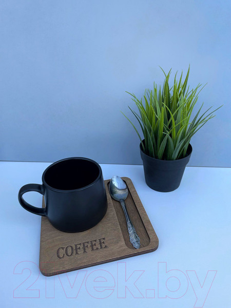 Изображение товара Подставка под кружку ОМурМебель Coffee (коричневый)