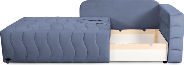 Изображение товара Тахта Мебельград Орион Стандарт левый (мора деним)