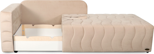 Изображение товара Тахта Мебельград Орион Стандарт правый (мора бежевый)