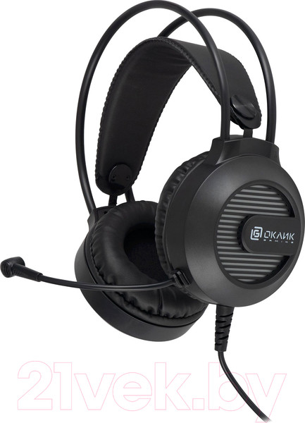 Изображение товара Наушники-гарнитура Оклик HS-L300G (черный)