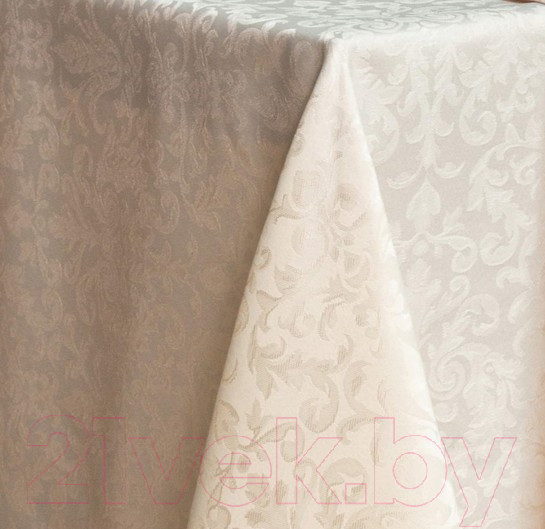 Изображение товара Скатерть Sofi de Marko Бекки 160см / СК-БКм-Д160 (молочный)