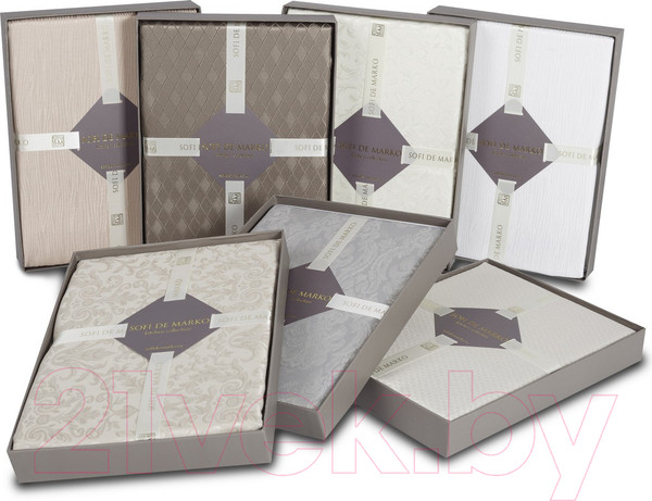 Изображение товара Скатерть Sofi de Marko Джинни 160см / СК-ДЖб-Д160 (бежевый)