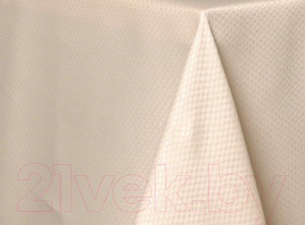 Изображение товара Скатерть Sofi de Marko Ирида 160см / СК-ИРкр-Д160 (кремовый)
