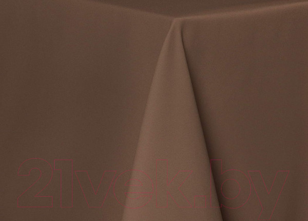 Изображение товара Скатерть Sofi de Marko Серенити 160см / СК-СНк-Д160 (кофейный)