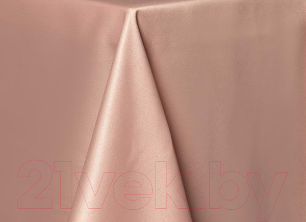 Изображение товара Скатерть Sofi de Marko Серенити 160см / СК-СНпр-Д160 (пепельно-розовый)