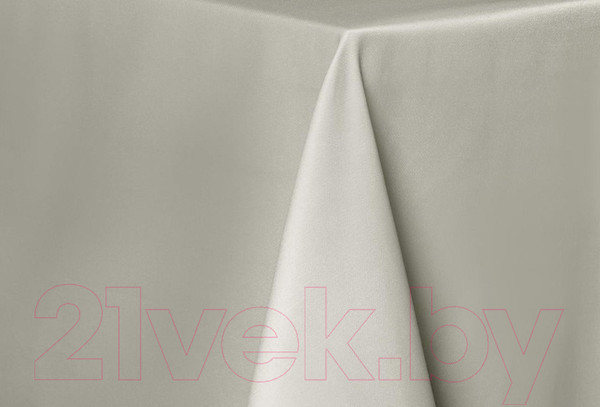 Изображение товара Скатерть Sofi de Marko Серенити 160см / СК-СНсс-Д160 (светло-серый)