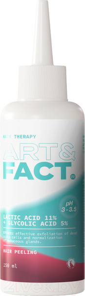 Изображение товара Пилинг для кожи головы Art&Fact Очищающий кислотный для всех типов кожи с молочной 11% (150мл)