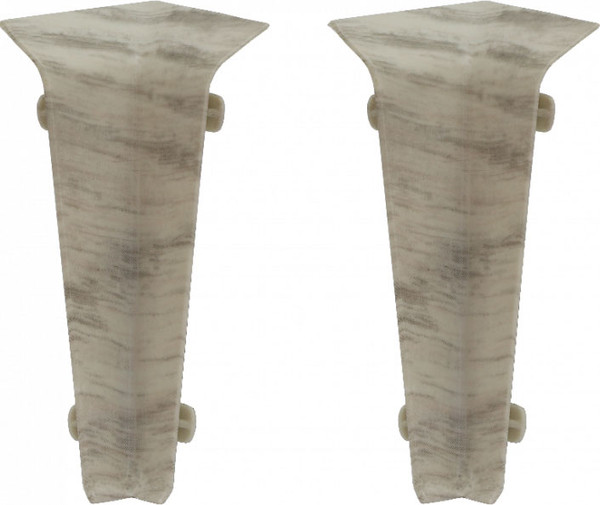 Изображение товара Уголок для плинтуса Winart Tera 707 72мм Дуб Кватро (2шт, внутренний, блистер)