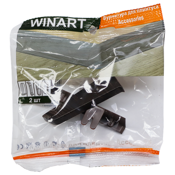 Изображение товара Заглушка для плинтуса Winart Tera 714 72мм Дуб Этерно (2шт, блистер)