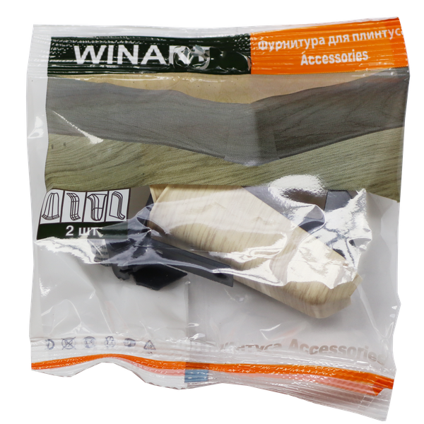 Изображение товара Уголок для плинтуса Winart Tera 734 72мм Себаста (2шт, наружный, блистер)