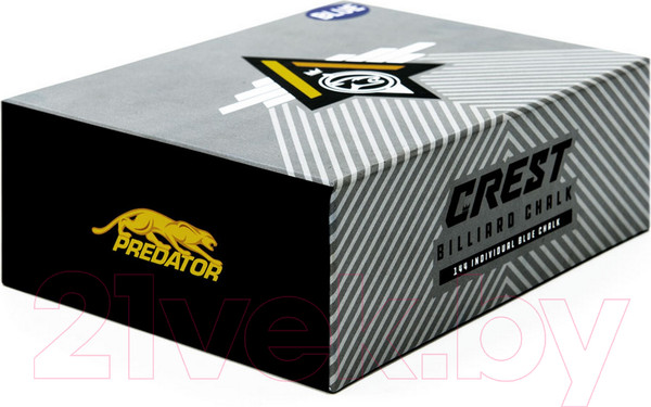 Изображение товара Мел для бильярда Predator Crest / 45.003.44.4 (синий)