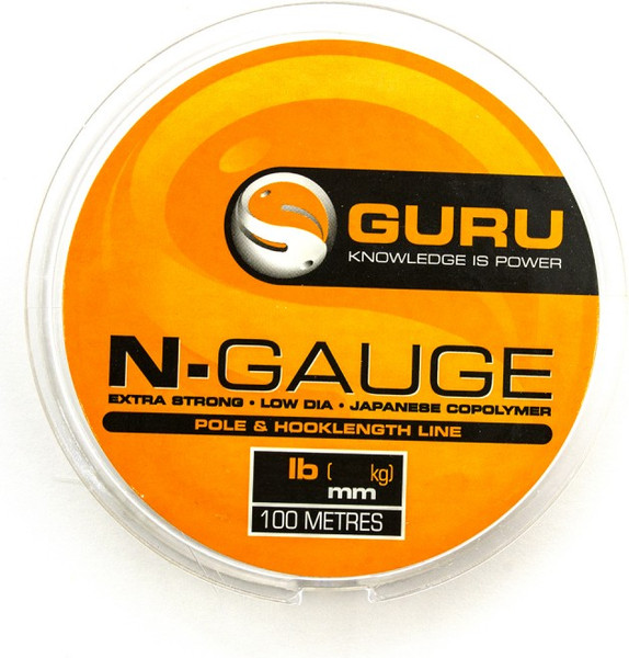 Изображение товара Леска монофильная Guru N-Gauge 100м / GNG13 (0.13мм)