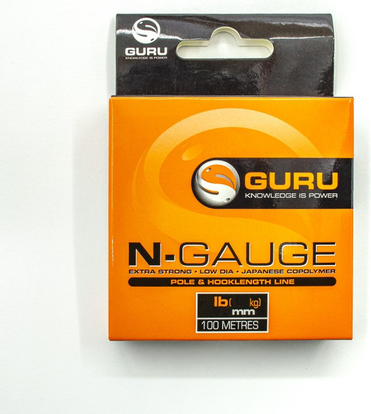Изображение товара Леска монофильная Guru N-Gauge 100м / GNG13 (0.13мм)