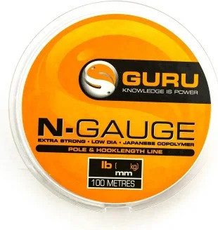Изображение товара Леска монофильная Guru N-Gauge 100м / GNG19 (0.19мм)