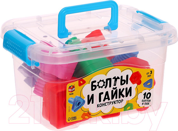 Изображение товара Развивающий игровой набор Unicon Болты и гайки / 9201131