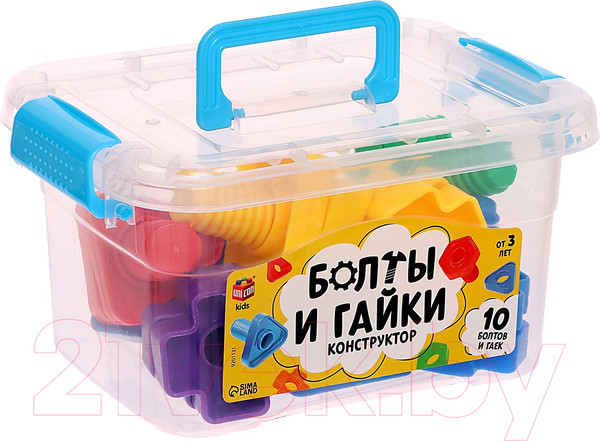 Изображение товара Развивающий игровой набор Unicon Болты и гайки / 9201131