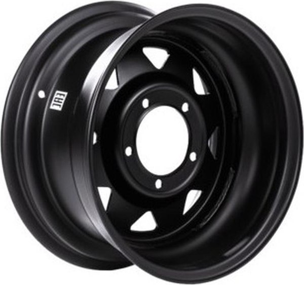Изображение товара Штампованный диск ORW УАЗ 16x8" 5x139.7мм DIA 110мм ET 0мм Matt Black 83M