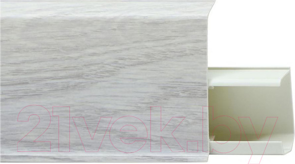 Изображение товара Плинтус Winart Tera 708 72мм Дуб Монтана (2.2м, со съемной панелью)