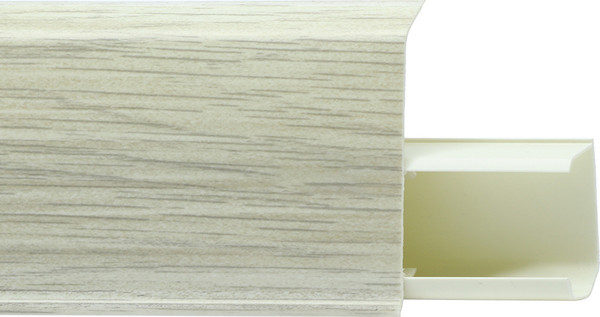 Изображение товара Плинтус Winart Tera 717 72мм Дуб Эден (2.2м, со съемной панелью)