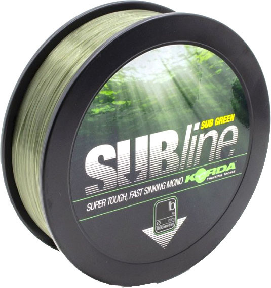 Изображение товара Леска монофильная Korda Subline Green / SUB10G (0.30мм)