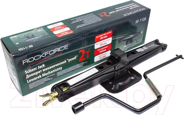 Изображение товара Ромбический домкрат RockForce RF-110A