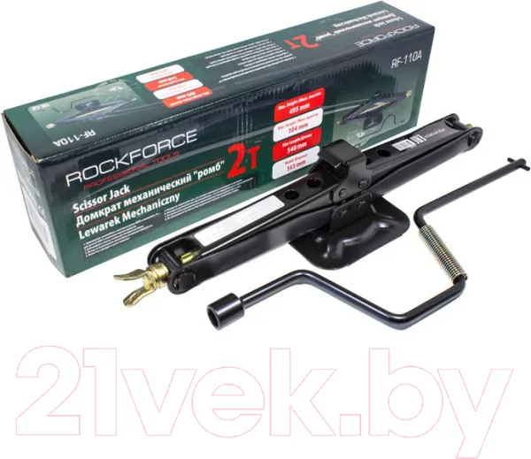 Изображение товара Ромбический домкрат RockForce RF-110A
