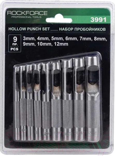 Изображение товара Набор пробойников RockForce RF-3991