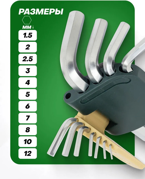 Изображение товара Набор ключей RockForce RF-5116