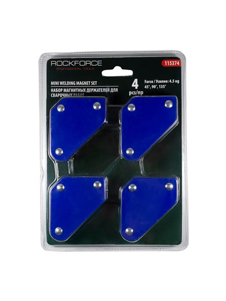 Изображение товара Набор магнитных фиксаторов RockForce RF-115374(16095) (4шт)