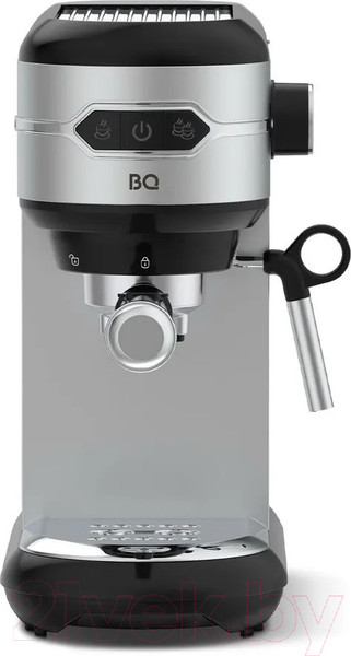 Изображение товара Кофеварка эспрессо BQ CM3001 (стальной/черный)