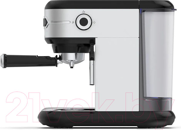 Изображение товара Кофеварка эспрессо BQ CM3001 (стальной/черный)