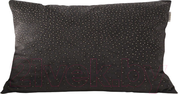 Изображение товара Наволочка декоративная Sofi de Marko Кристал 30х50 / Нав-К104-30х50 (антрацитовый)