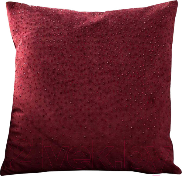 Изображение товара Наволочка декоративная Sofi de Marko Кристал 30х50 / Нав-К106-30х50 (бордовый)