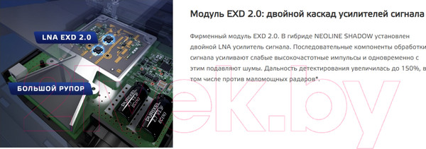 Изображение товара Автомобильный видеорегистратор NeoLine Shadow Wi-Fi (с радар-детектором)