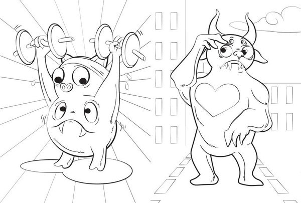 Изображение товара Раскраска Эксмо НеДетский сад, мягкая обложка