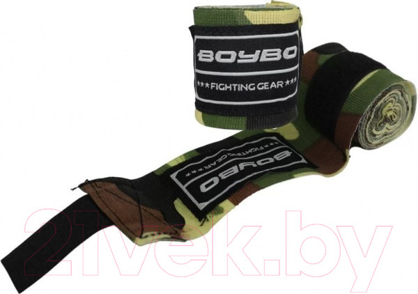 Изображение товара Боксерские бинты BoyBo BB1001-16 (4.5м, камуфляж)