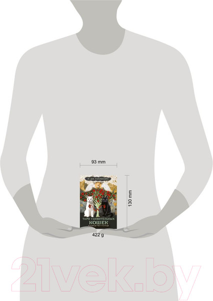 Изображение товара Гадальные карты Эксмо Таро удивительных кошек / 9785041875817 (Куллинэйн М.Дж.)