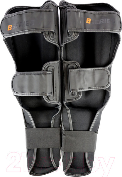 Изображение товара Защита голень-стопа для единоборств BoyBo B-series (XL, черный/оранжевый)