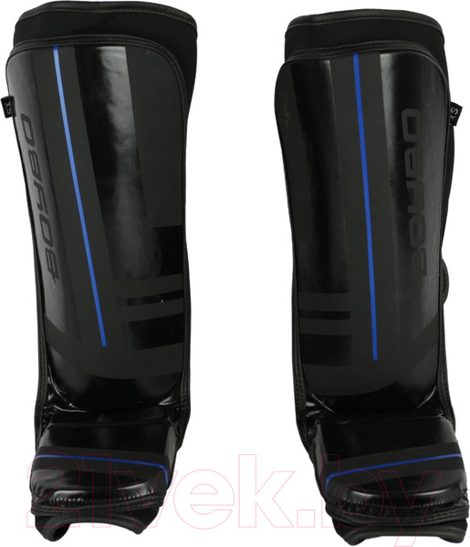 Изображение товара Защита голень-стопа для единоборств BoyBo B-series (XL, черный/синий)