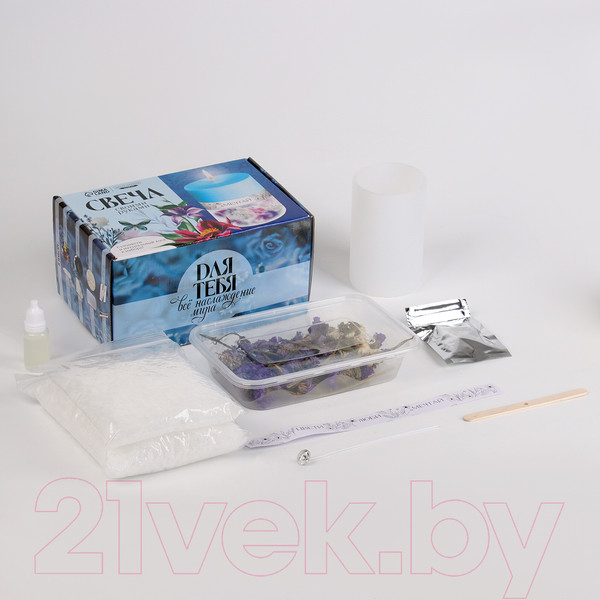 Изображение товара Набор для изготовления свечей Школа талантов Полевые цветы / 10124183