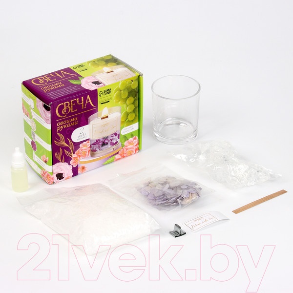 Изображение товара Набор для изготовления свечей Школа талантов Виноград / 10100651