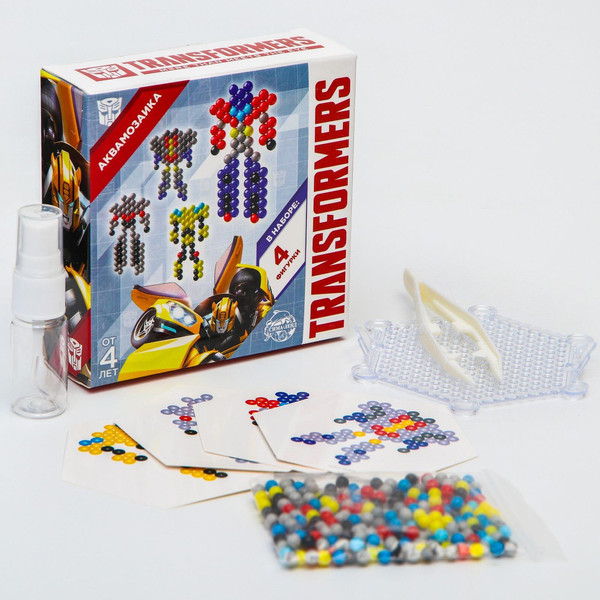 Изображение товара Развивающая игра Hasbro Аквамозаика. Автоботы. Трансформеры / 5434666