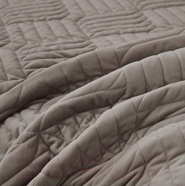 Изображение товара Набор текстиля для спальни Sofi de Marko Армандо 160х220 / Пок-Арм-160х220п (пепельный)